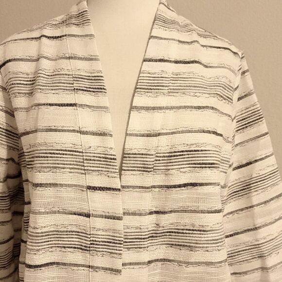 Pure Jill stripped blazer size s - Picture 2 of 9